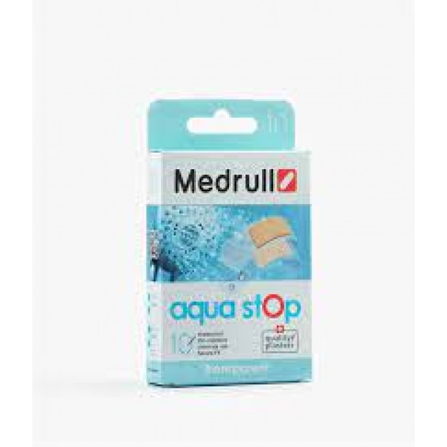 Medrull Aqua Stop Waterproof Assorted Plasters 20 Pack