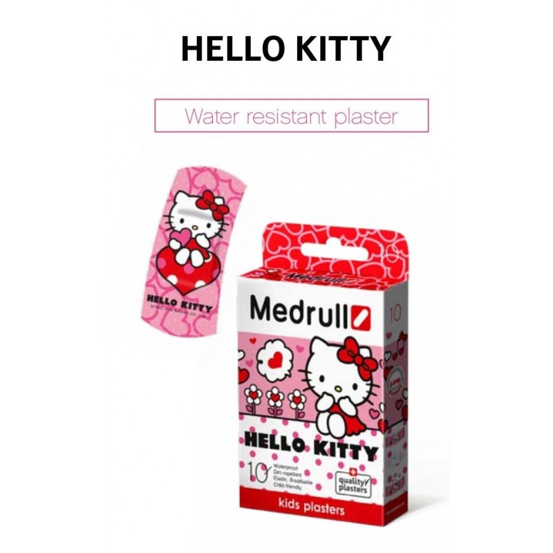 Medrull Hello Kitty Kids Plasters 10τμχ Medrull Hello Kitty Kids Plasters 10τμχ