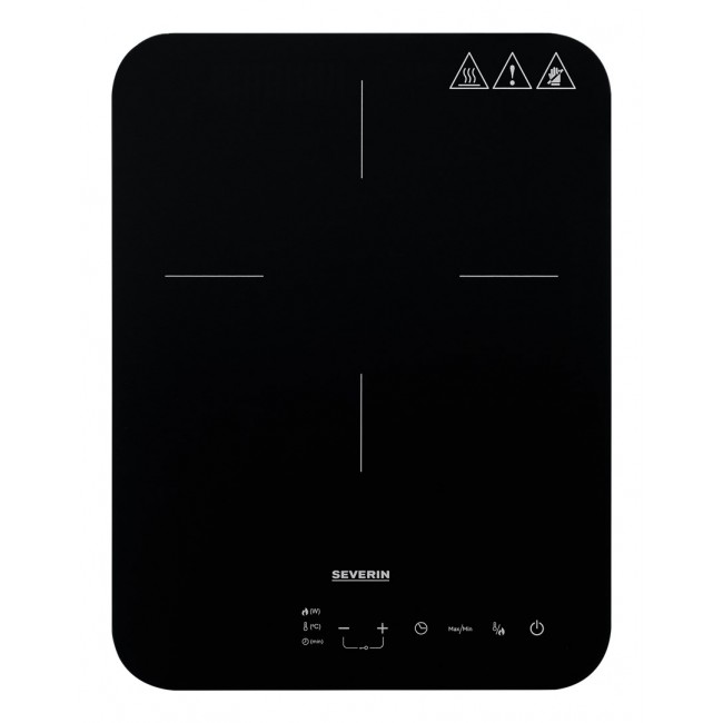 Severin KP 1032 hob Black, Grey Countertop 28 cm Zone induction hob 1 zone(s)