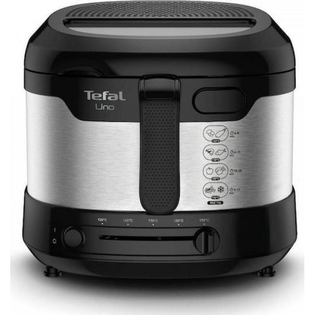 Tefal FF215D30 Φριτέζα 1.8lt Μαύρη Tefal FF215D30 Φριτέζα 1.8lt Μαύρη