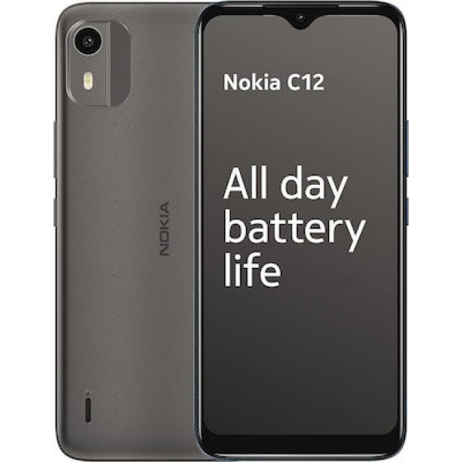 Nokia C12 Dual SIM (2GB/64GB) Charcoal