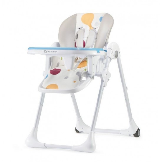Krzese ko Yummy feeding + multicolor tray Krzese ko Yummy feeding + multicolor tray