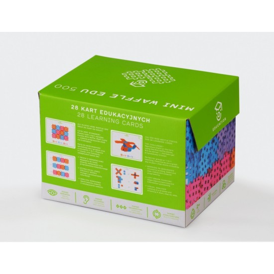 Mini Waffle EDU 500 construction pads with cards Mini Waffle EDU 500 construction pads with cards