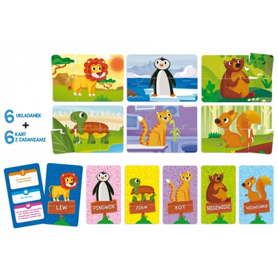Kids puzzles and card cards Kids puzzles and card cards