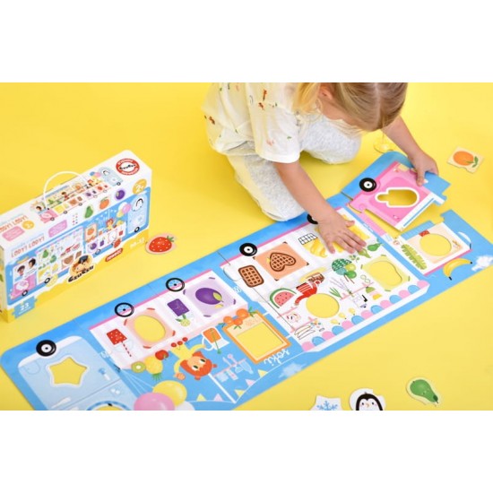 Ice cream hole puzzle! Ice cream! Ice cream hole puzzle! Ice cream!