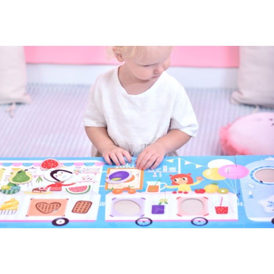 Ice cream hole puzzle! Ice cream! Ice cream hole puzzle! Ice cream!