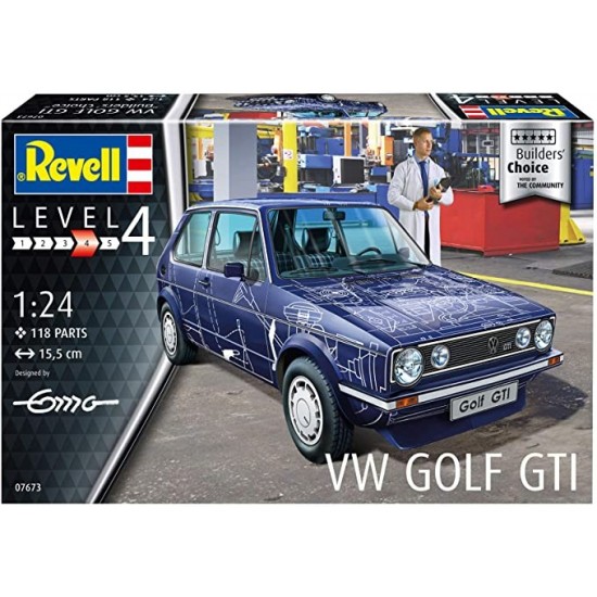 Model do sklejania VW Golf GTI Builders Choice Model do sklejania VW Golf GTI Builders Choice