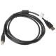 Lanberg CA-USBA-11CC-0018-BK USB cable 1.8 m 2.0 USB B Black