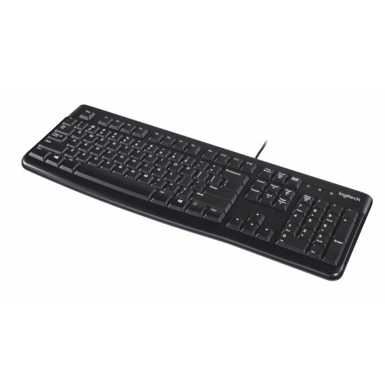 Logitech K120 for Business keyboard USB QWERTY US International Black