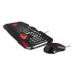 Mars Gaming MCP1 keyboard Mouse included Black, Red