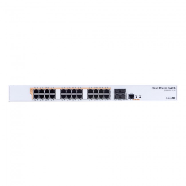 Mikrotik CRS328-24P-4S+RM network switch Managed L2/L3 Gigabit Ethernet (10/100/1000) White 1U Power over Ethernet (PoE)