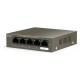 Tenda TEF1105P-4-38W network switch Unmanaged L2 Fast Ethernet (10/100) Power over Ethernet (PoE) Grey