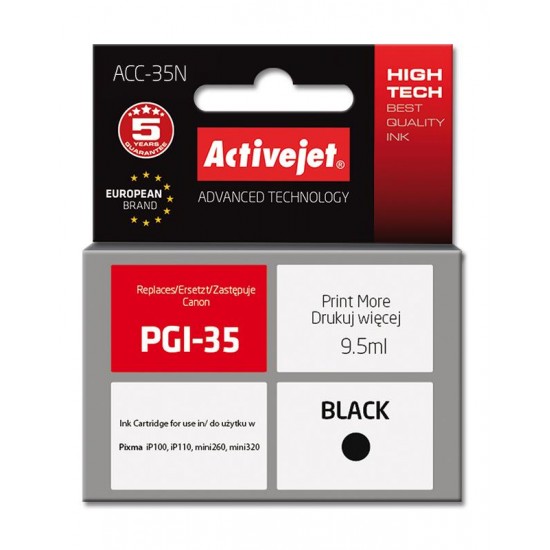 Activejet ink for Canon PGI-35