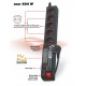 ACAR 504 W surge protector 5 AC outlet(s) 230 V 1.5 m Black