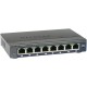 NETGEAR GS108E Managed Gigabit Ethernet (10/100/1000) Black