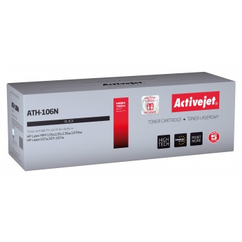 Activejet ATH-106N toner (replacement for HP 106A W1106A Supreme 1000 pages black)