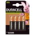 Duracell HR6 AA 4-pack Rechargeable battery Nickel-Metal Hydride (NiMH)