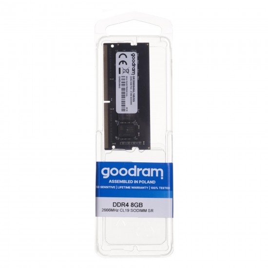Goodram GR2666D464L19S / 8G memory module 8 GB DDR4 2666 MHz