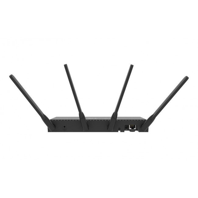 Mikrotik RB4011iGS+5HacQ2HnD-IN wireless router Gigabit Ethernet Dual-band (2.4 GHz / 5 GHz) Black