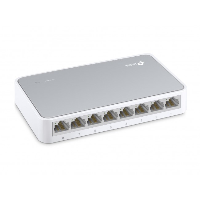 TP-LINK TL-SF1008D Unmanaged Fast Ethernet (10/100) White