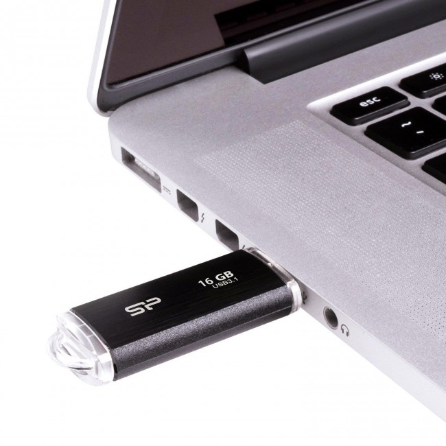 SILICON POWER Blaze B02 Pendrive USB flash drive 16 GB USB Type-A 3.2 Gen 1 (SP016GBUF3B02V1K) Black