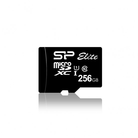 Silicon Power Elite memory card 256 GB MicroSDXC Class 10 UHS-I