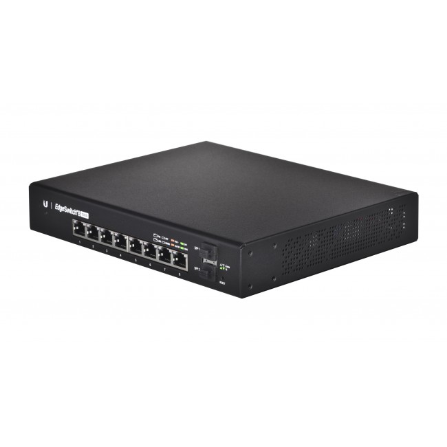 Ubiquiti Networks EdgeSwitch 8 Managed Gigabit Ethernet (10/100/1000) Black Power over Ethernet (PoE)