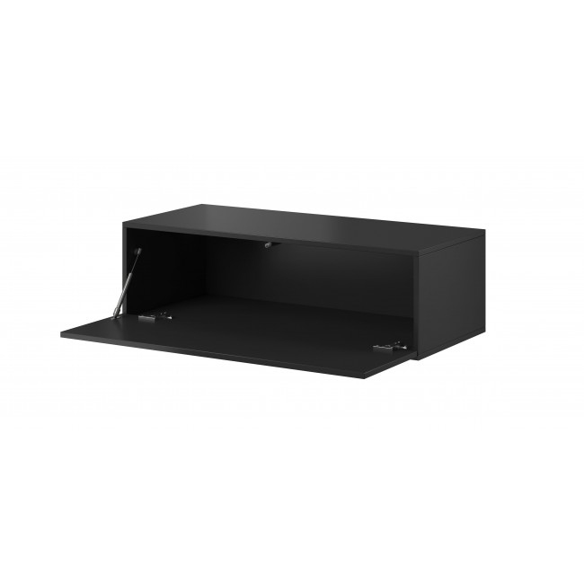 Cama TV stand VIGO SLANT 100 30/100/40 black/black gloss
