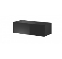 Cama TV stand VIGO SLANT '100' 30/100/40 black/black gloss