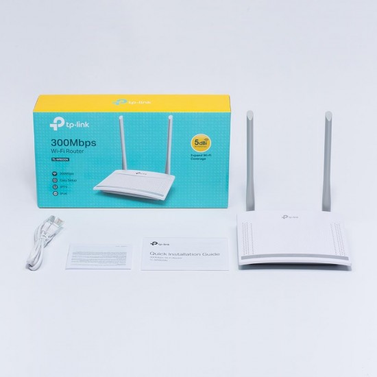 TP-LINK TL-WR820N wireless router Fast Ethernet Single-band (2.4 GHz) White
