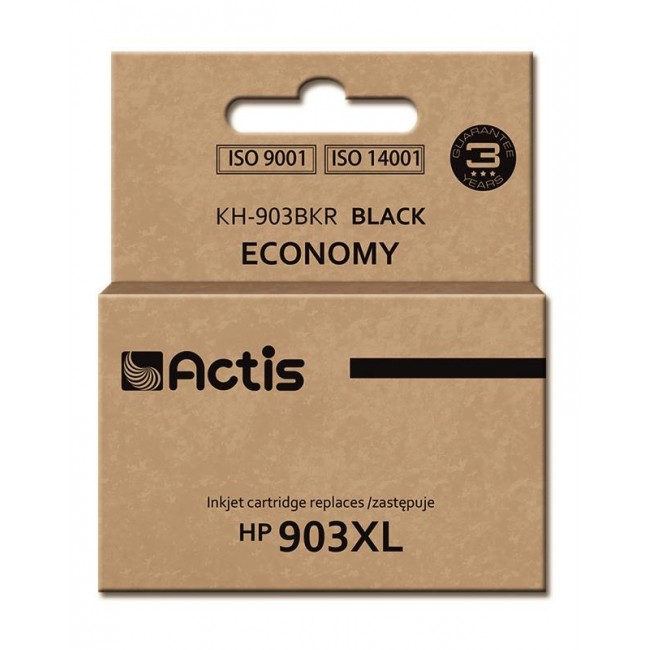 Actis KH-903BKR ink for HP replacement for HP 903XL T6M15AE Standard 30ml black - New Chip