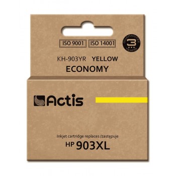 Actis KH-903YR ink (replacement for HP 903XL T6M11AE Standard 12 ml yellow) - New Chip