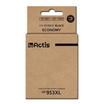 Actis KH-953BKR ink (replacement for HP 953XL L0S70AE Standard 50 ml black)- New Chip
