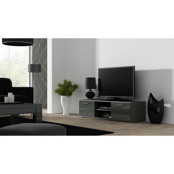 Cama TV stand SOHO 140 grey/grey gloss