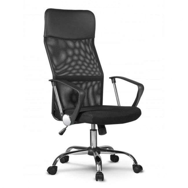 Topeshop KRZES O NEMO CZARNE office/computer chair Padded seat Mesh backrest