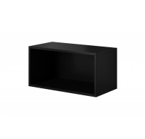 Cama open storage cabinet ROCO RO4 75/37/37 black
