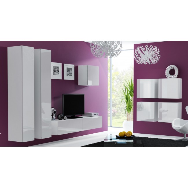 Cama Square cabinet VIGO 50/50/30 white/white gloss