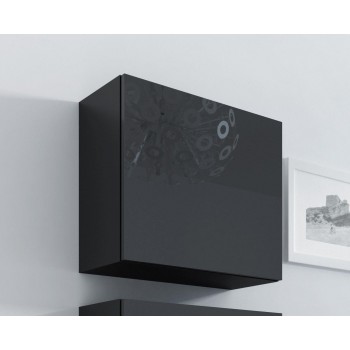 Cama Square cabinet VIGO 50/50/30 black/black gloss