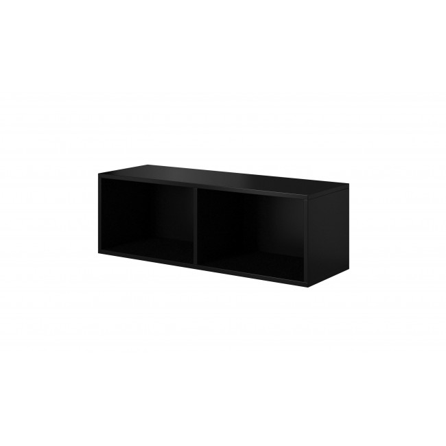 Cama open storage cabinet ROCO RO2 112/37/37 black