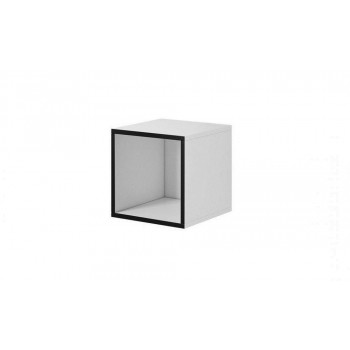 Cama open cabinet ROCO RO6 37/37/39 white/black