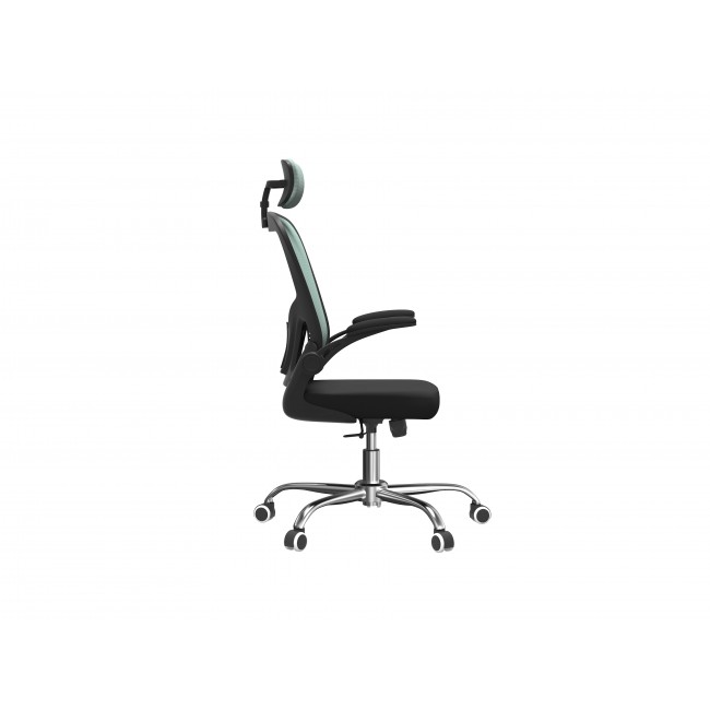 Topeshop FOTEL DORY NIEBIESKI office/computer chair Padded seat Mesh backrest