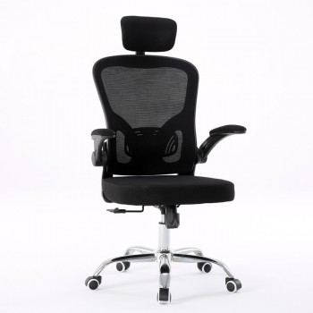 Topeshop FOTEL DORY CZER office/computer chair Padded seat Mesh backrest