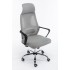 Topeshop FOTEL NIGEL SZARY office/computer chair Padded seat Mesh backrest