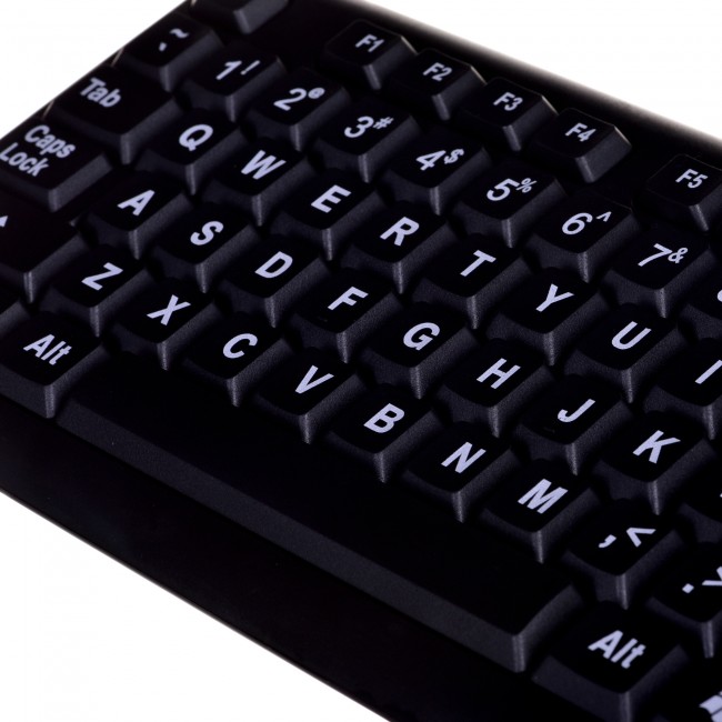 Esperanza EK129 keyboard USB QWERTY UK English Black