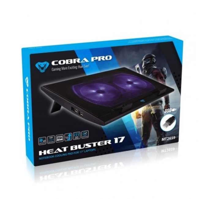 HEAT BUSTER 17 MT2659 cooling pad for 15.6 