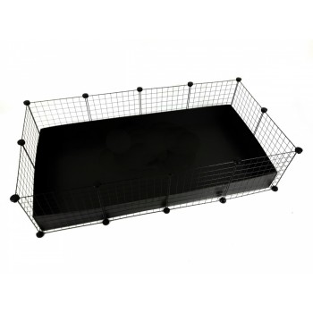 C&C Modular cage 4x2 145 x 75 cm black