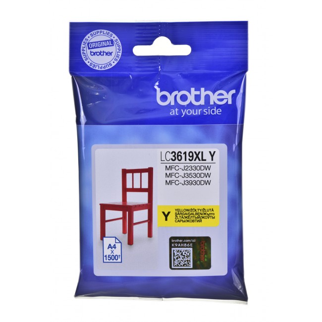 Brother LC-3619XLY ink cartridge Original Yellow 1 pc(s)