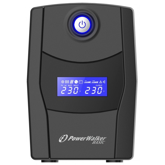 PowerWalker VI 600 STL Line-Interactive 0.6 kVA 360 W 2 AC outlet(s)