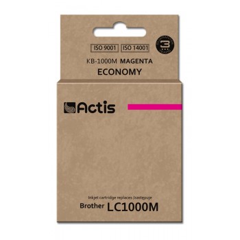 Actis KB-1000M Ink Cartridge (replacement for Brother LC1000M/LC970M Standard 36 ml magenta)