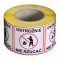 DO NOT THROW LABELS 1000PCS STRONG ADHESIVE 80X80